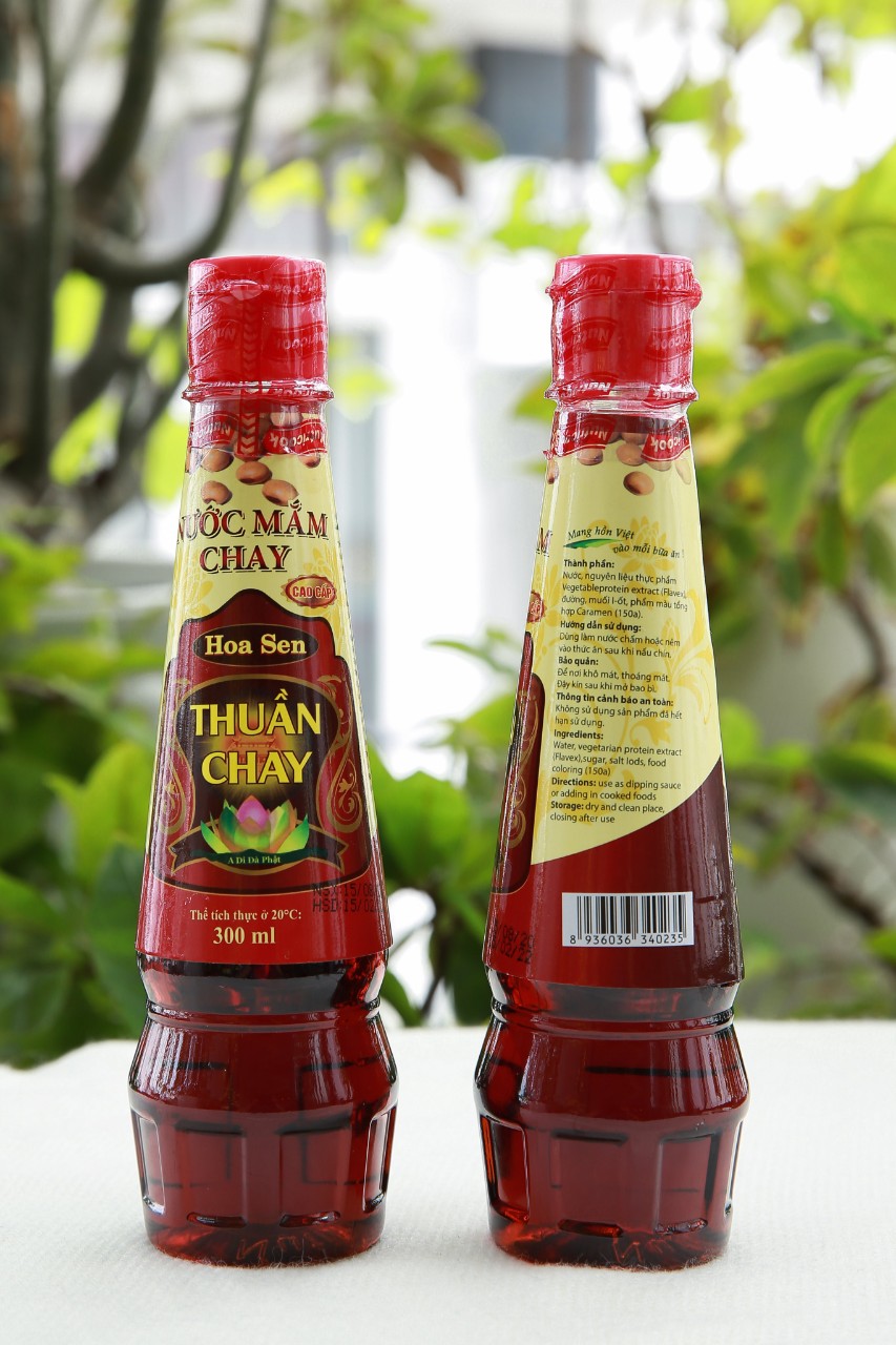 Nước mắm Nutri Thuần Chay Hoa Sen 300ml (1 thùng)